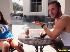 お尻, フェラチオ, 茶髪の, 巨乳な, ぽちゃ, チン, ハードコア, オマンコ