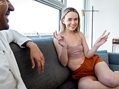 Verga grande, Rubia, Mamada, Estilo perrito, Tetas naturales, Flaco, Adolescente, Tetas