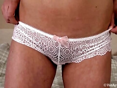 Bruinharig, Vrouw, Harig, Hd, Ondergoed, Alleen