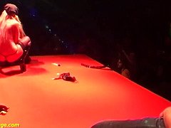 素人, ディルド, フェティッシュ, 巨大なディルド, レズビアン, なめる, オナニー, 公共