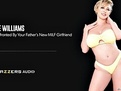 デカパイ, フェラチオ, 浮気者, カップル, イく瞬間, 彼女, 手コキする, 淫乱熟女