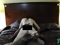 18yr old teen takes my huge black cock