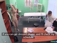 Leie, Blasen, Arzt, Hundestellung, Handjob, Büro, Pov, Uniform