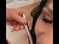 Verga grande, Británico, Ébano, Sexo duro, Inserción, Estrella porno, Trio, Juguetes