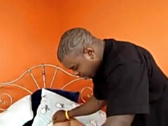 Beca finally gets to enjoy her first big black cock