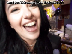 Blasen, Braunhaarige, Spermaladung, Aufs gesicht abspritzen, Hardcore, Hd, Jungendliche (18+), Titten