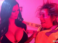 美女, デカ尻, ダブルアナル, ダブル開発, 女 人男 人, 怪物, 現実, オッパイの