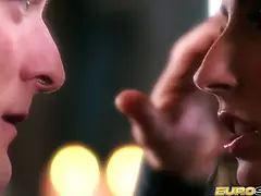 Grosser arsch, Paar, Spermaladung, Hd, Riesig, Lecken, Reif, Strümpfe