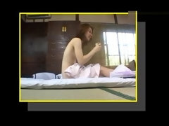 Asiatisch, Tussi, Blasen, Viele männer bespritzen eine frau, Japanische massage, Titten