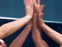 Grote kont, Voeten fetish, Hd, Interraciaal, Lesbisch, Likken, Kut duiken, Anaal likken