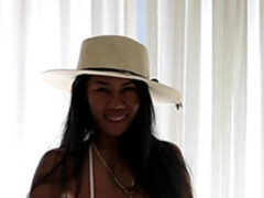 Leie, Asiatisch, Arsch, Grosser arsch, Grosse titten, Muschi, Solo, Titten
