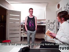 Sucer une bite, Femme couguar, Queue, En levrette, Hd, Mère que j'aimerais baiser, Suçant, Professeur