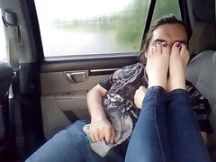 Wife feet, toe sucking, sole