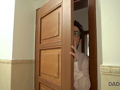フェラチオ, 茶髪の, チェコ, 爸, Hd, 熟年, 息子, ティーン