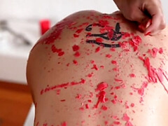 Tetas grandes, Morena, Dominacion femenina, Hd, Nalgadas, Tatuaje, Tetas, Juguetes