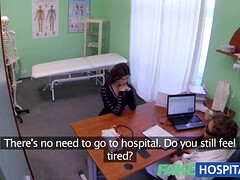 Watch this busty patient get dominated & turned into a sex slave in fake hospital POV