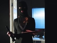 Grote mammen, Pijpbeurt, Brits, Hondjeshouding, Hd, Kantoor, Roodharige vrouw, Rijden