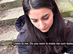 美女, ヨーロピアン, 露出狂, ハードコア, アウトドア, 公共, 現実, 剃毛