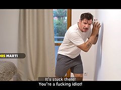 Bruinharig, Hd, Masturbatie, Ruw, Schreeuwen, Tatoeage