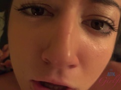 Amateur, Morena, Corrida, Masturbacion con pies, Pov, Coño, Chorro, Tetas