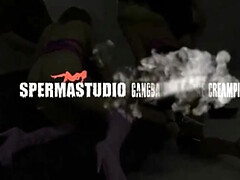 Blasen, Besamung, Spermaladung, Gruppensex, Gruppe, Hd, Orgie, Party