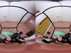 お尻, デカ尻, 巨乳な, チェコ, フェティッシュ, ゴム, オナニー, 三人