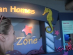 素人, アナル, ブロンド, 中出し, 指いじり, 彼女, オマンコ, オッパイの