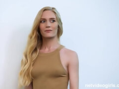 Leie, Blondine, Blasen, Besamung, Hardcore, Hd, Pov, Titten