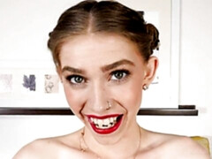 Enthousiasteling, Slaapkamer, Grote lul, Pijpbeurt, Natuurlijke tieten, Gezichtspunt, Mager, Tieten likken