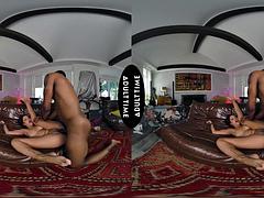 アナル, デカ尻, フェラチオ, 茶髪の, チン, 異人種間, オマンコ, 妻