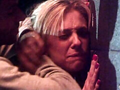 Anal, Gros cul, Grosse bite, Blonde, Sucer une bite, En levrette, Robe, Jarretelles