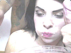 Буккаке, Сперма во рту, Семяизвержение, Сперма на лице