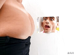 アナル, デカ尻, デカチン, デカパイ, ぽちゃ, バック, のぞき穴, 淫乱熟女