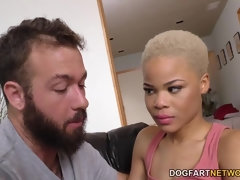 Verga grande, Negro, Rubia, Mamada, Garganta profunda, Atragantadas, Sexo duro, Interracial