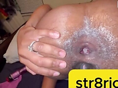 Anal Slut Delivery Girl Takes BBC in Her Ass - Rough Doggystyle & Huge Gape
