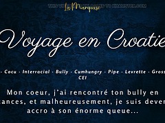 デカチン, フェラチオ, 浮気する, 黒人, フランス人, ハードコア, 異人種間, 妻