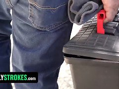 Grote kont, Grote mammen, Pijpbeurt, Diep in de keel, Natuurlijk, Natuurlijke tieten, Roodharige vrouw, Tieten likken