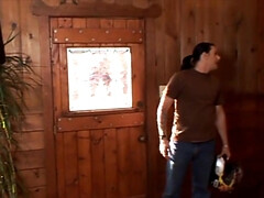 アナル, デカパイ, フェラチオ, 茶髪の, 足, 足コキ, Hd, 淫乱熟女