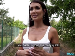 Erstaunlich, Grosser schwanz, Hardcore, Riesig, Im freien, Öffentlich, Schlampe