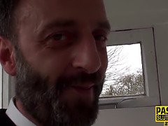 Milf dominated for throating and fucking