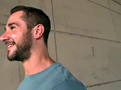 素人, アナル, 黒人, 黒人, 異人種間, 筋肉, アウトドア, タトゥー