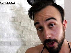 バイセクシャル, フェラチオ, イマラチオ, 異人種間, 3p男男女, オージー, 穴開きパンティ, 三人