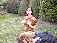 Arsch, Hd, Lingerie, Reif, Nylon, Pissen, Strümpfe, Vintage