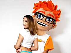 18 jahre, Grosser arsch, Grosser schwanz, Grosse titten, Blasen, Hundestellung, Dürr, Jungendliche (18+)