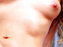 18 jaar, Enthousiasteling, Blond, Masturbatie, Slipje, Student, Tiener, Tiner anaal