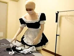 Asiatique, Blonde, Fétiche, Japonaise, Domestique, Masturbation, Solo