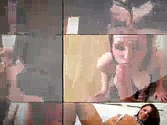 Britisch, Spermaladung, Gruppensex, Freundin, Im freien, Öffentlich, Hure