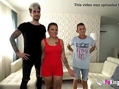 No Limits Latina Anty Teaches Two Rookies Hot Threesome Action