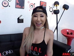 アジア人, お尻, デカパイ, イく瞬間, チン, 小柄, オマンコ, 剃毛