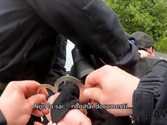 18 jaar, Bruinharig, Tsjechisch, Europees, Hd, Politie, Ruw, Tiener